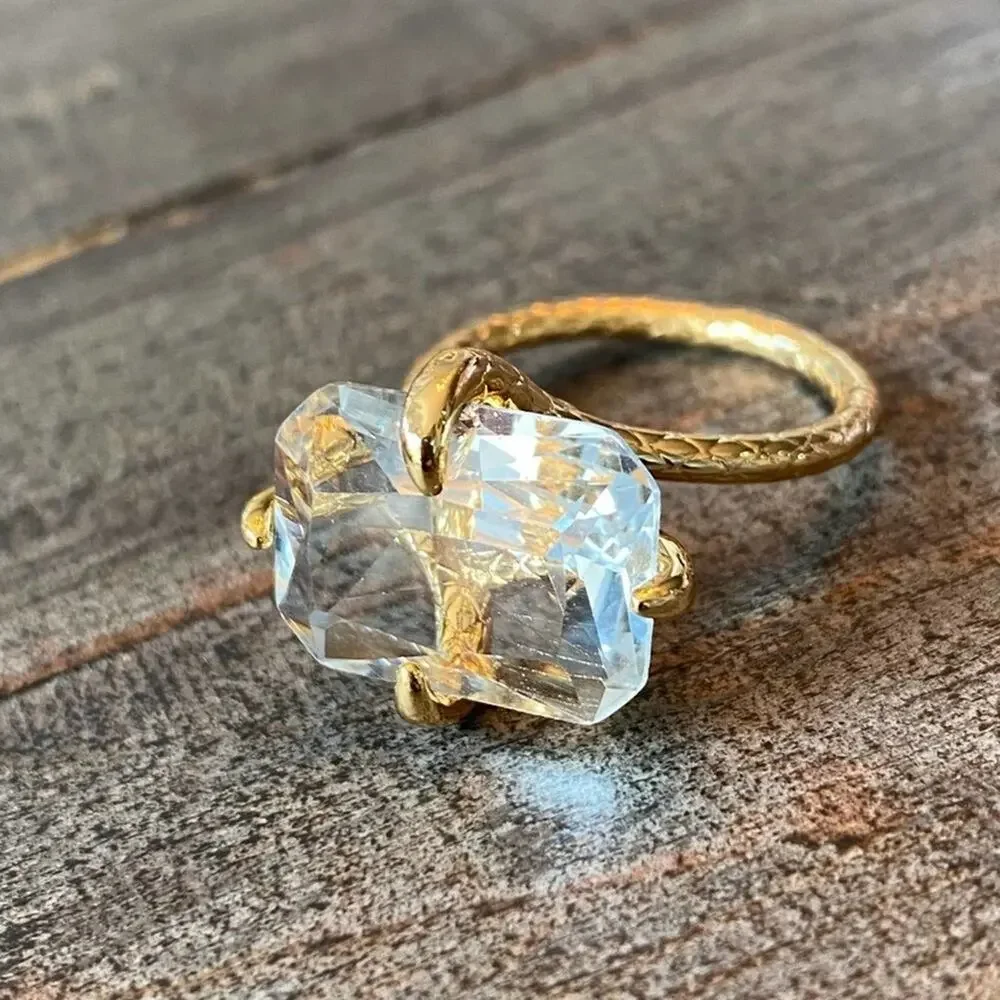 NEW From Fire Gemstone Statement Ring - Picture 4 of 16